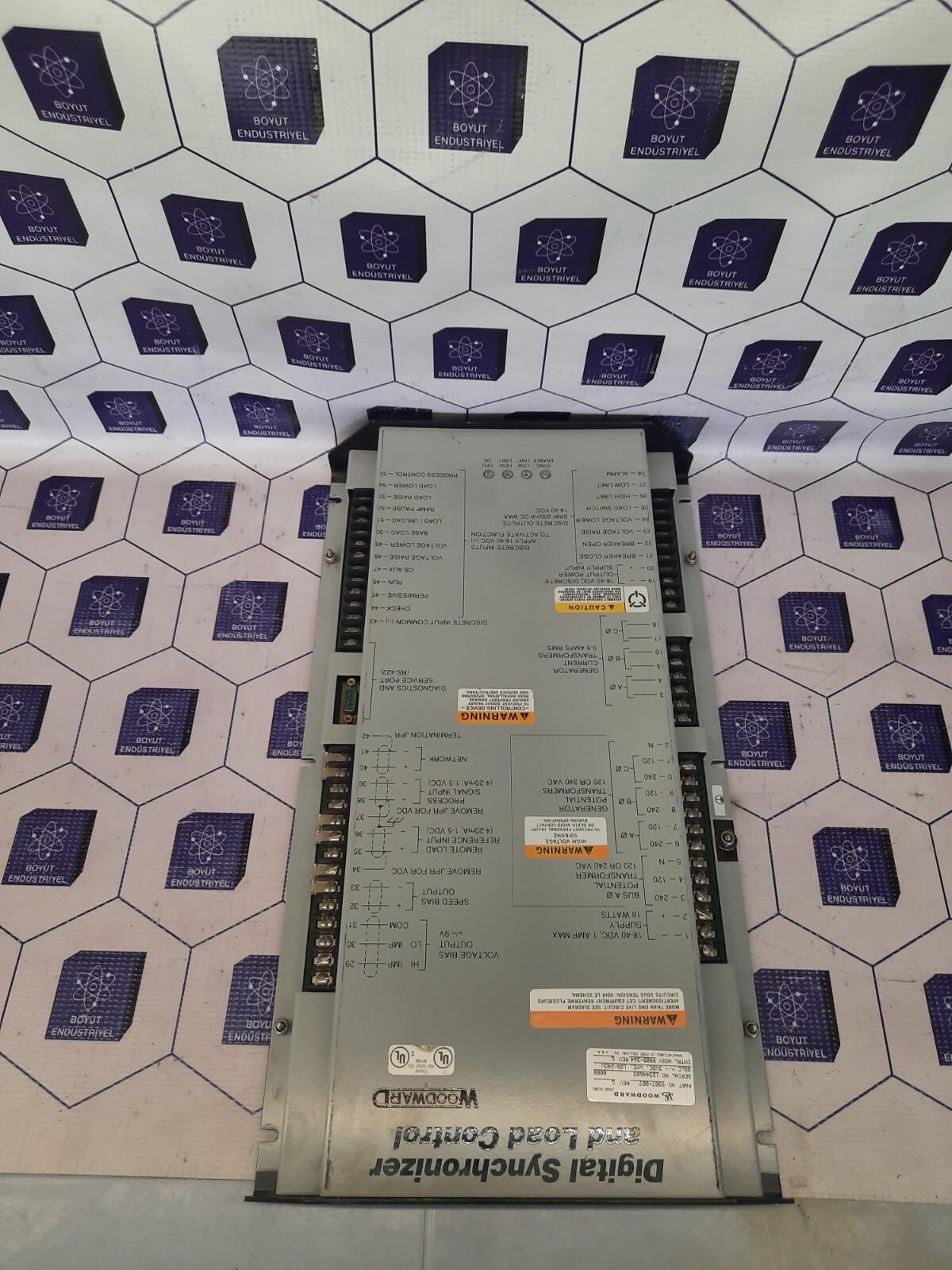 Woodward 9907-007 Rev G