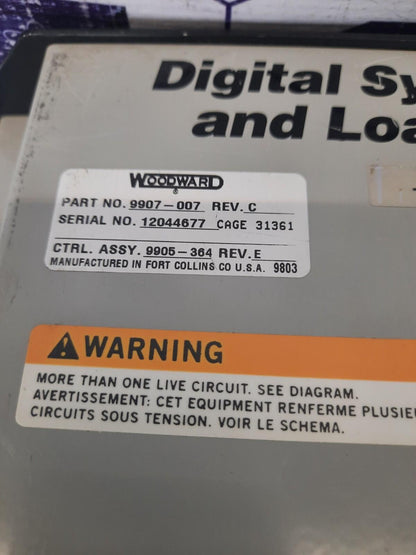 Woodward 9907-007 Rev C