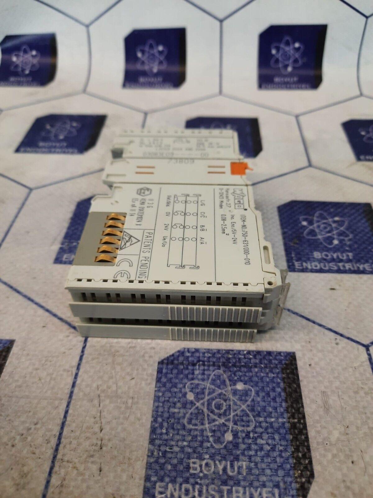 WAGO 750-631/000-010 Incremental Encoder Interface Modul Fast Shipping
