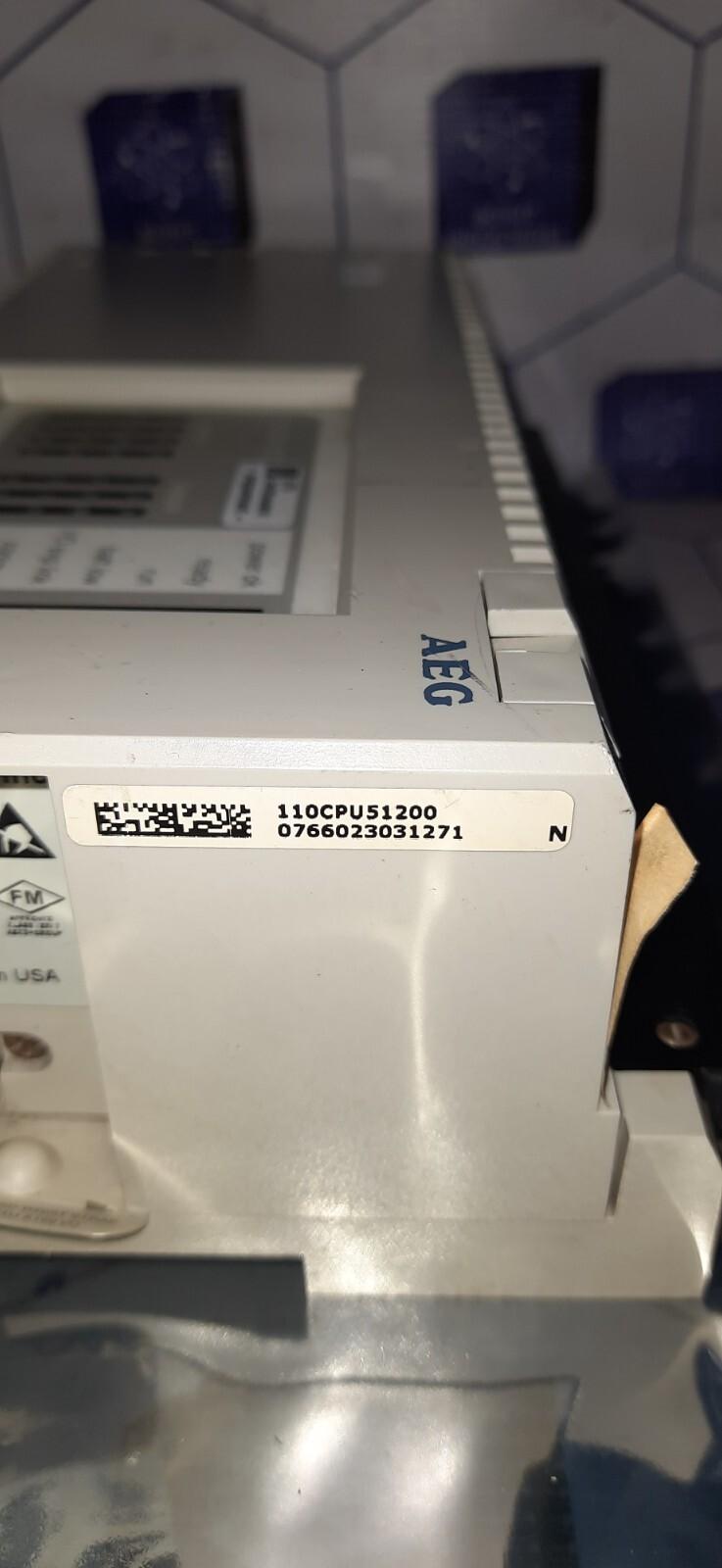AEG 110CPU51200 PLC Micro CPU DC PS 24VDC