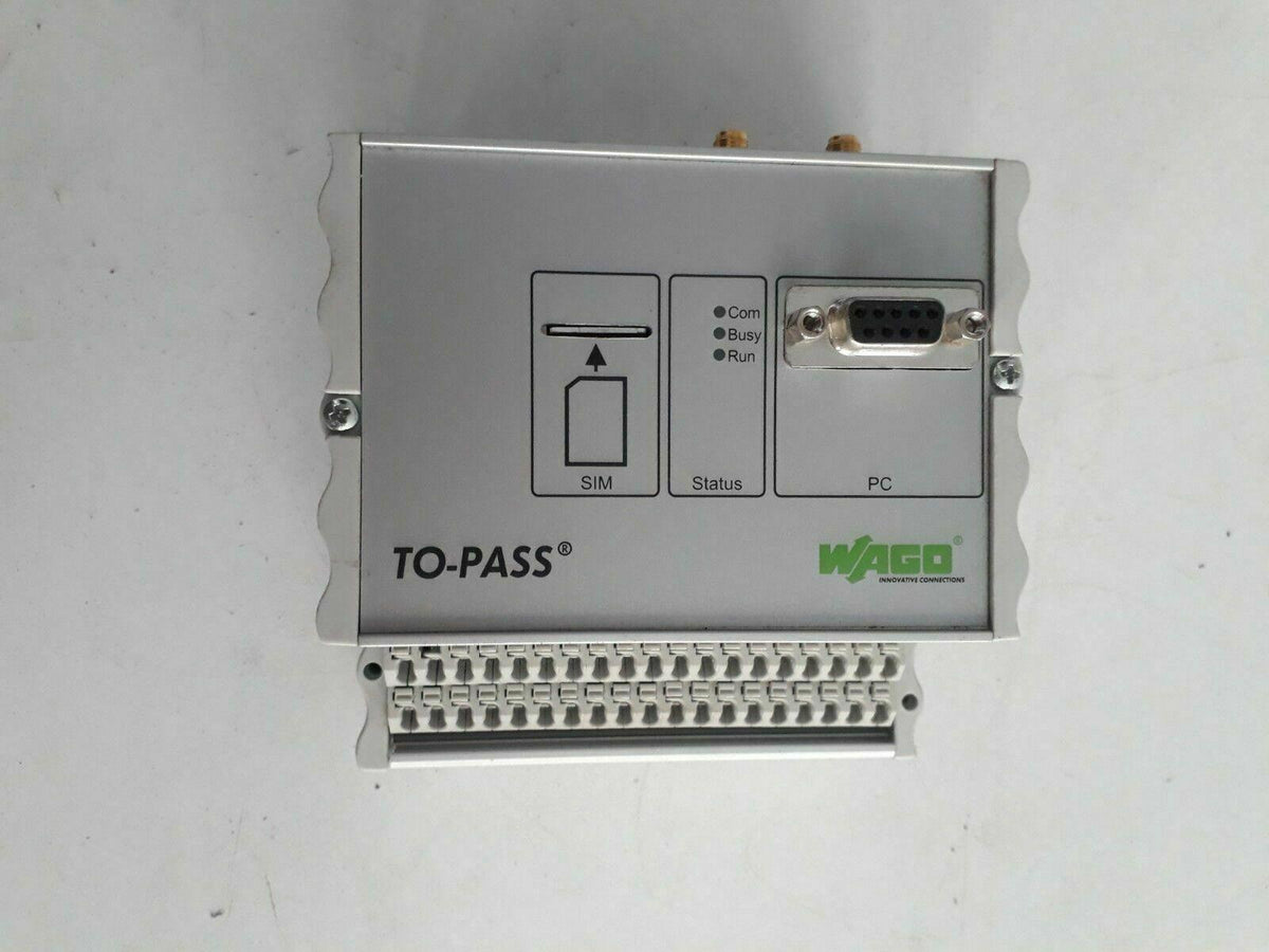 WAGO 761-314 TO-PASS MODULE 761-314