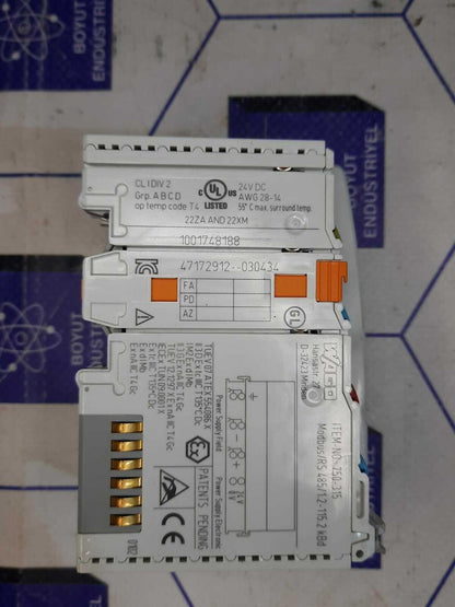 WAGO 750-315 MODBUS RS-485 Fast Shipping