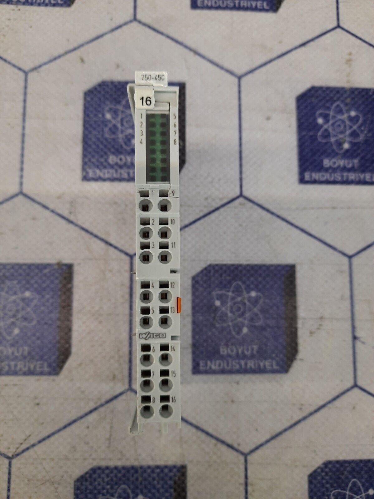 WAGO 750-450 4 Channel Analog input RTD Fast Shipping