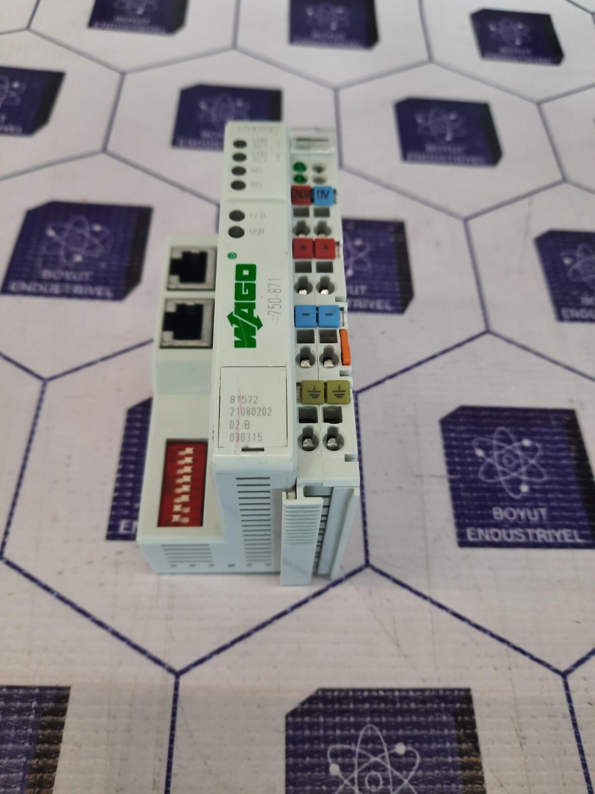 WAGO 750-871 Ethernet controller Fast Shipping