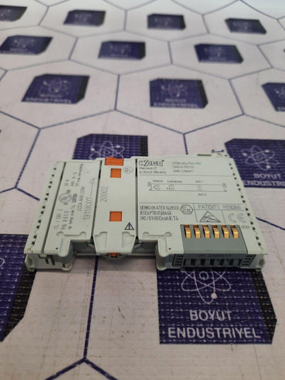 WAGO 750-550 2 Channel Analog Output module Fast Shipping