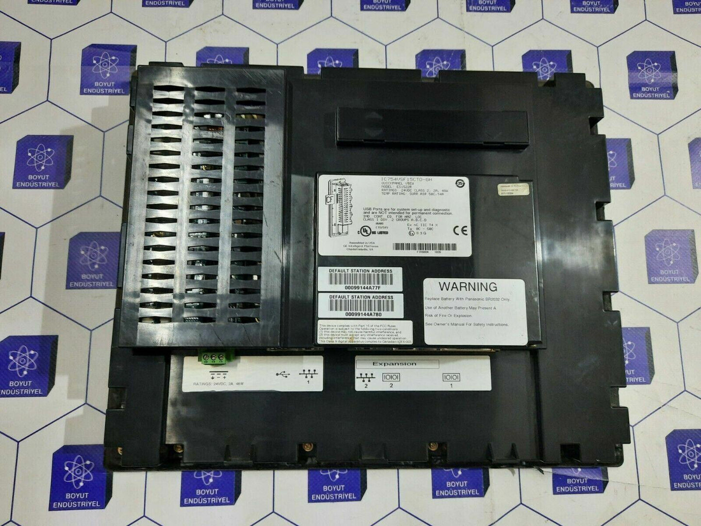 IC754VSF15CTD-GH  IC754VSF15CTD GE FANUC