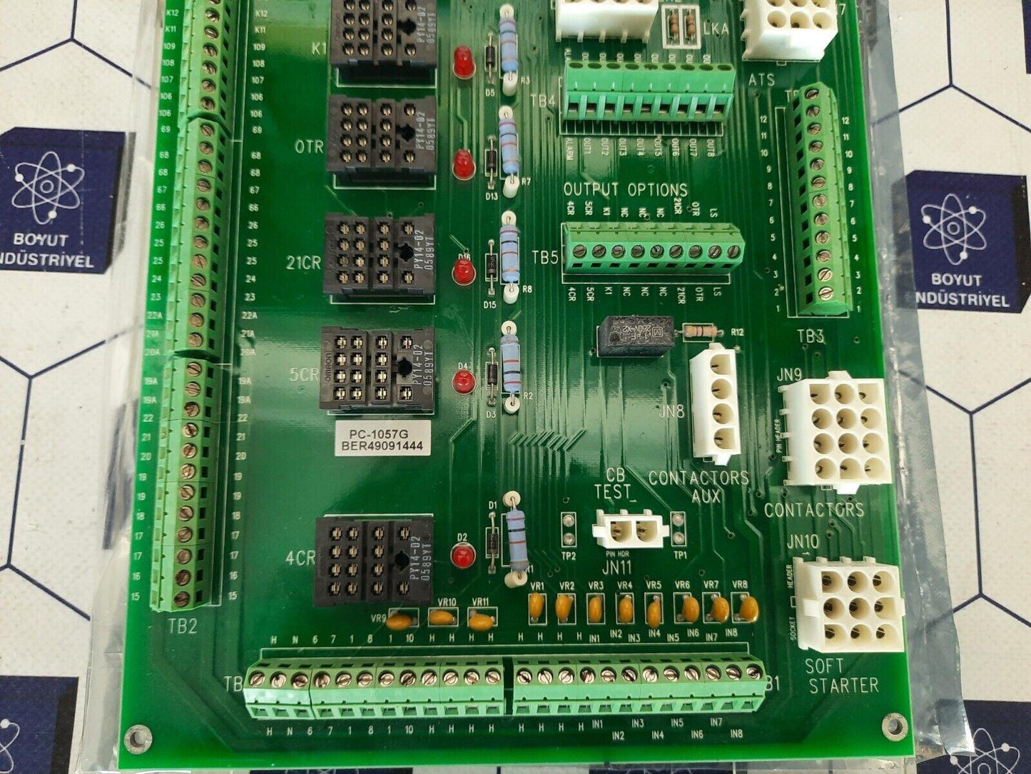 FIRETROL 629944(BB-1013) RELAY BOARD STANDART PC-1057G BER49091444