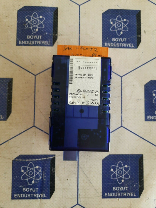 SAIA-BURGESS 8INPUT PT/NI 100 PCD3.W350