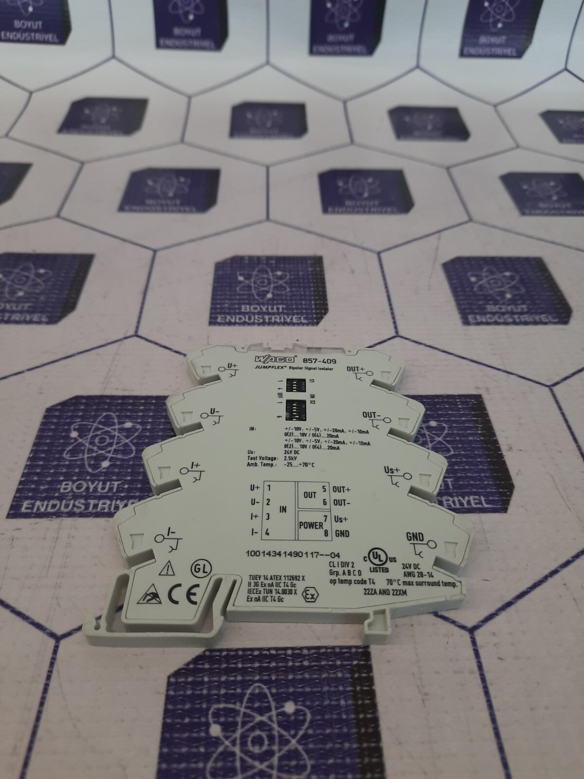 WAGO 857-409 Bipolar Sıgnal Isolater