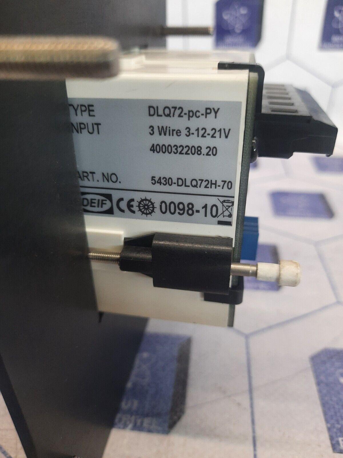 ROLLS ROYCE DEIF DLQ72-pc-PY / 5430-DLQ72H-70 3WIRE 3-12-21V