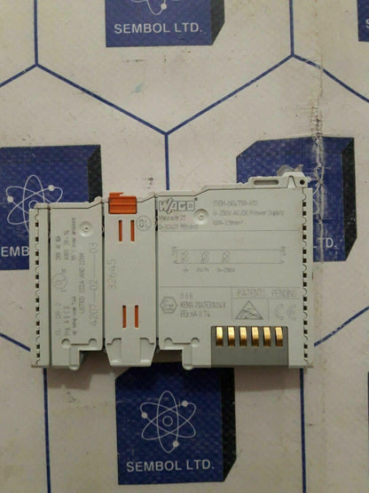 Wago 750-612 Power Supply 750612 Lot Of 9 Pieces