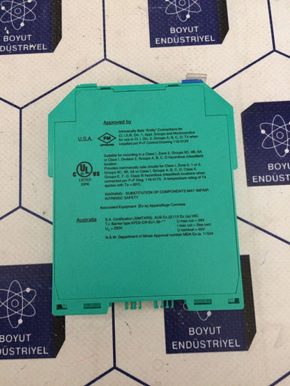 PEPPERL & FUCHS 116313 KFD2-CR-EX1.30-200 BARRIER