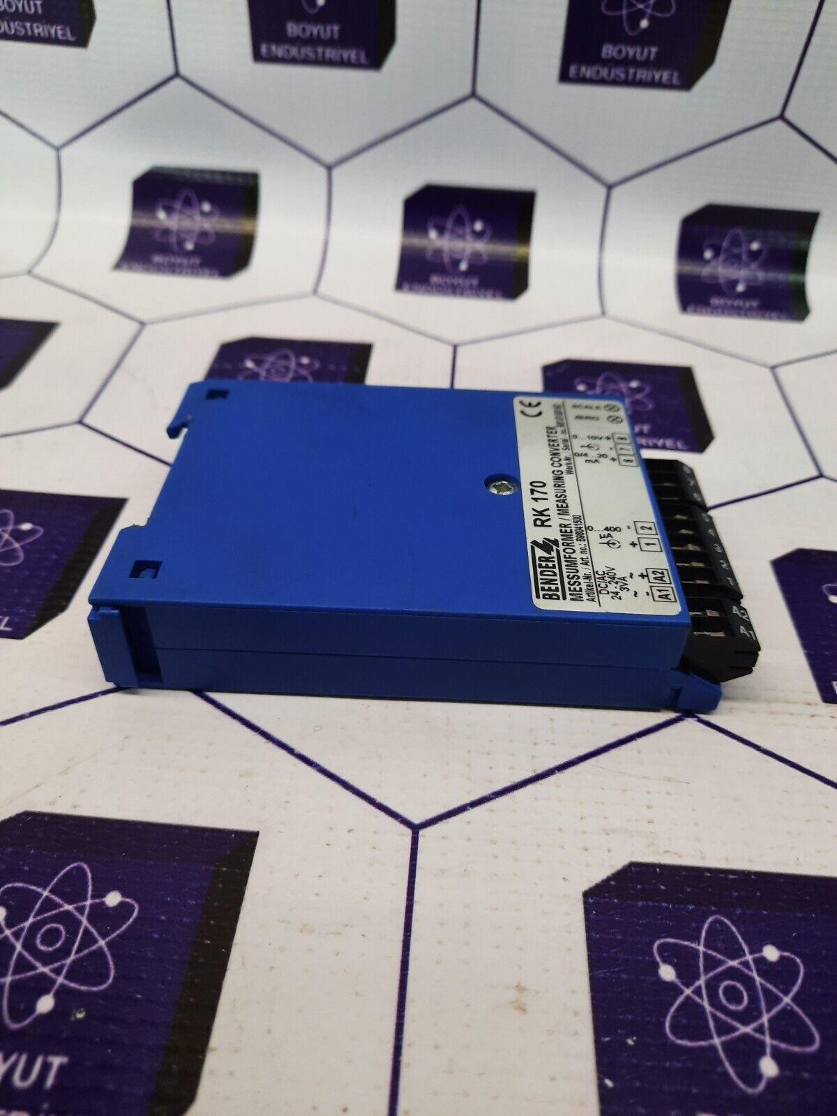 BENDER RK 170 MESSUMFORMER/MEASURING CONVERTER