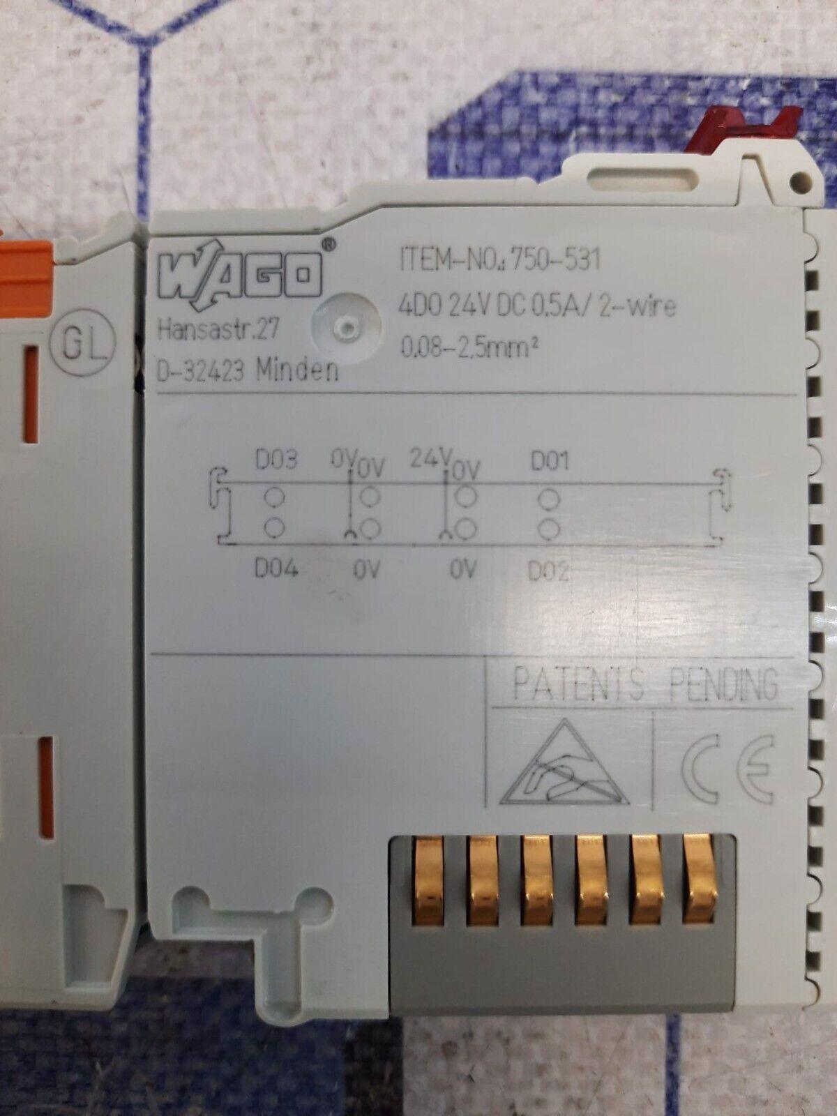 WAGO 750-531 DIGITAL OUTPUT MODULE