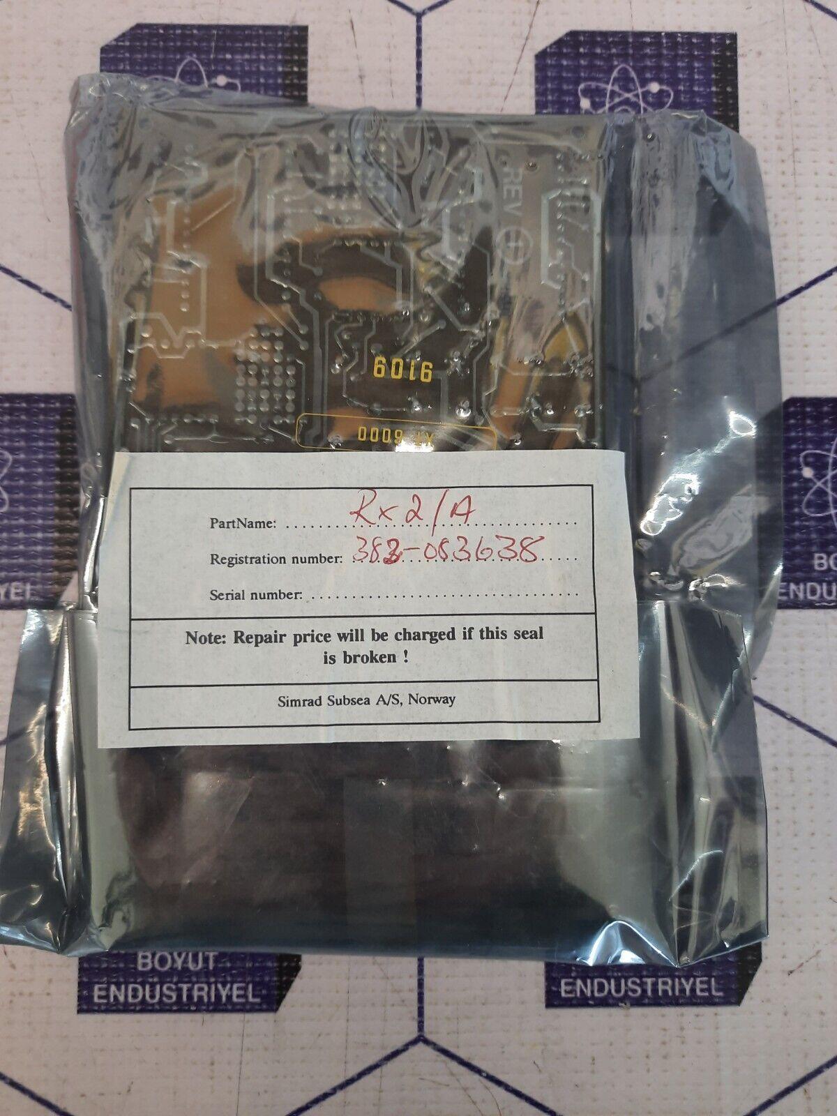 KONGSBERG SIMRAD 382-083638 CONTROL BOARD