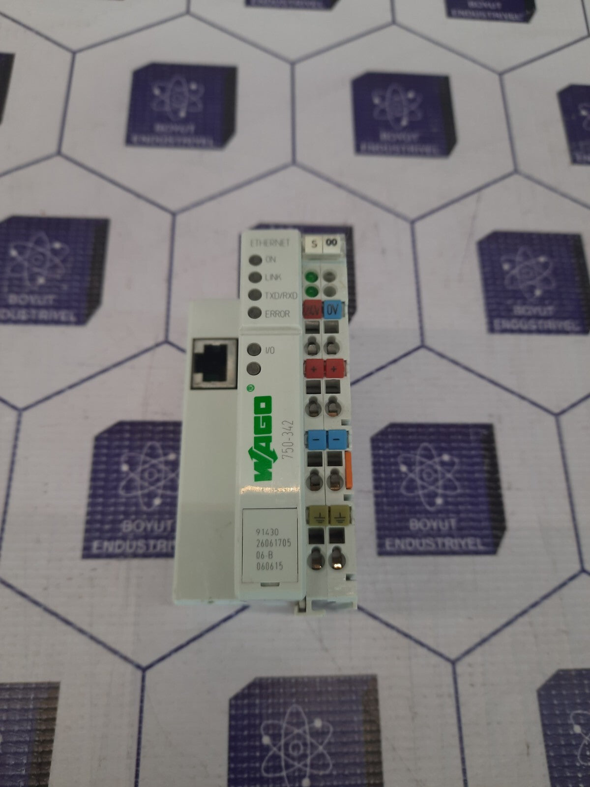 WAGO - 750-342 - ETHERNET TCP/IP FIELDBUS COUPLER