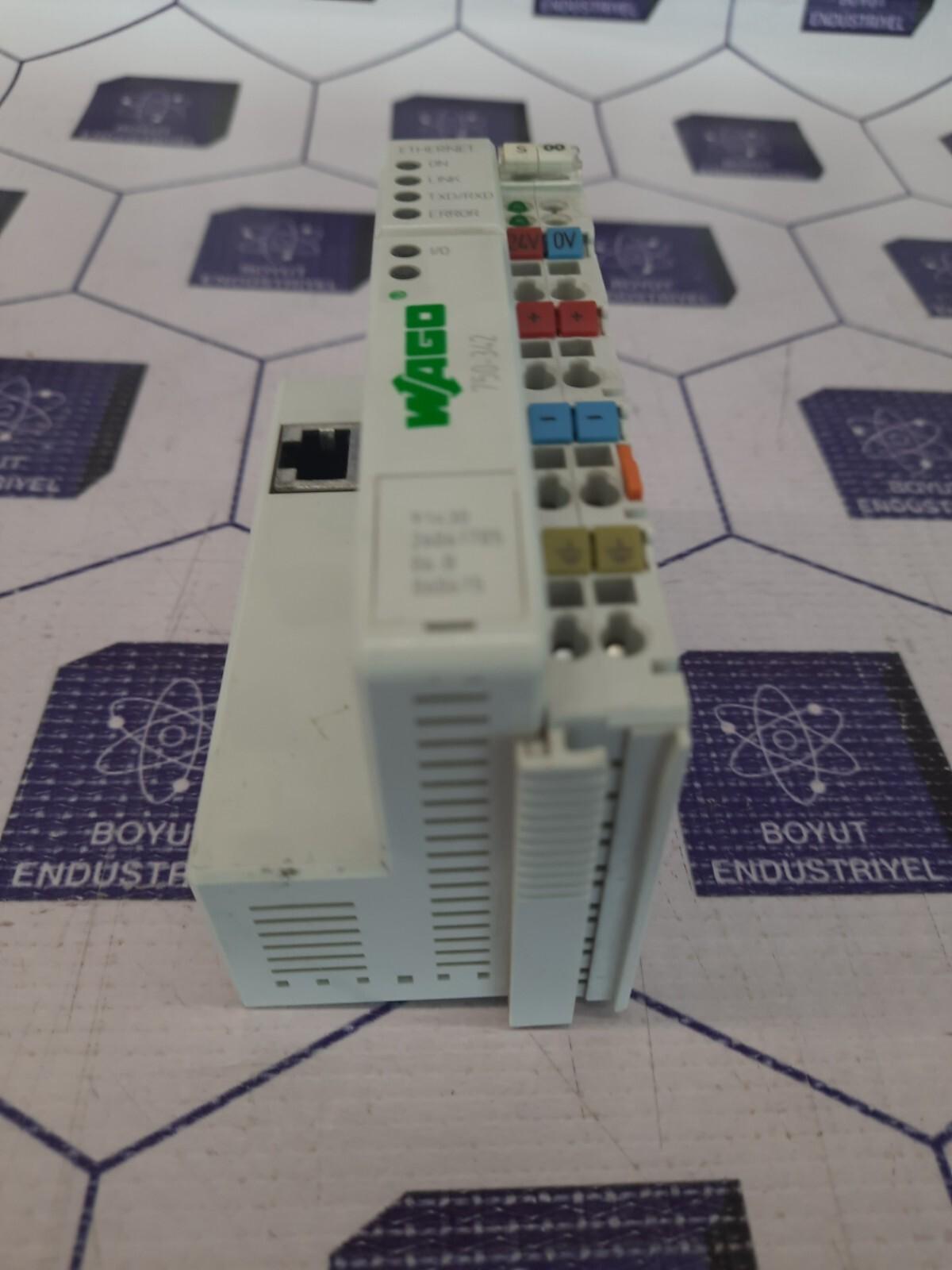 WAGO - 750-342 - ETHERNET TCP/IP FIELDBUS COUPLER