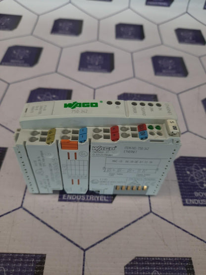 WAGO - 750-342 - ETHERNET TCP/IP FIELDBUS COUPLER