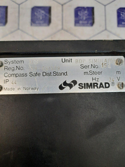KONGSBERG 109-081009 SIMRAD AC ACS BOP SIMULATOR