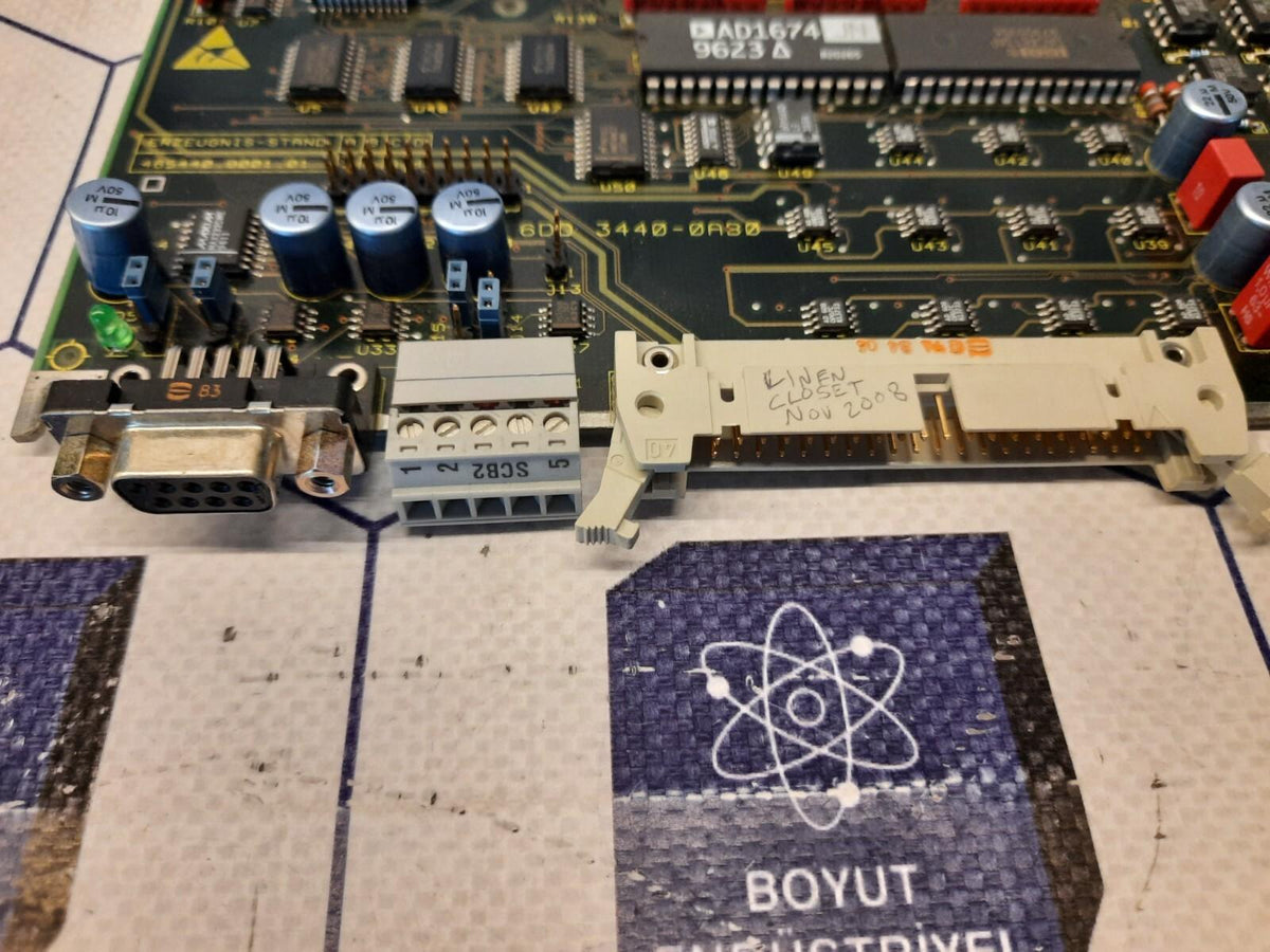 SIEMENS PT10 6DD3440-0AB0 TECHNOLOGICAL PROCESSOR MODULE
