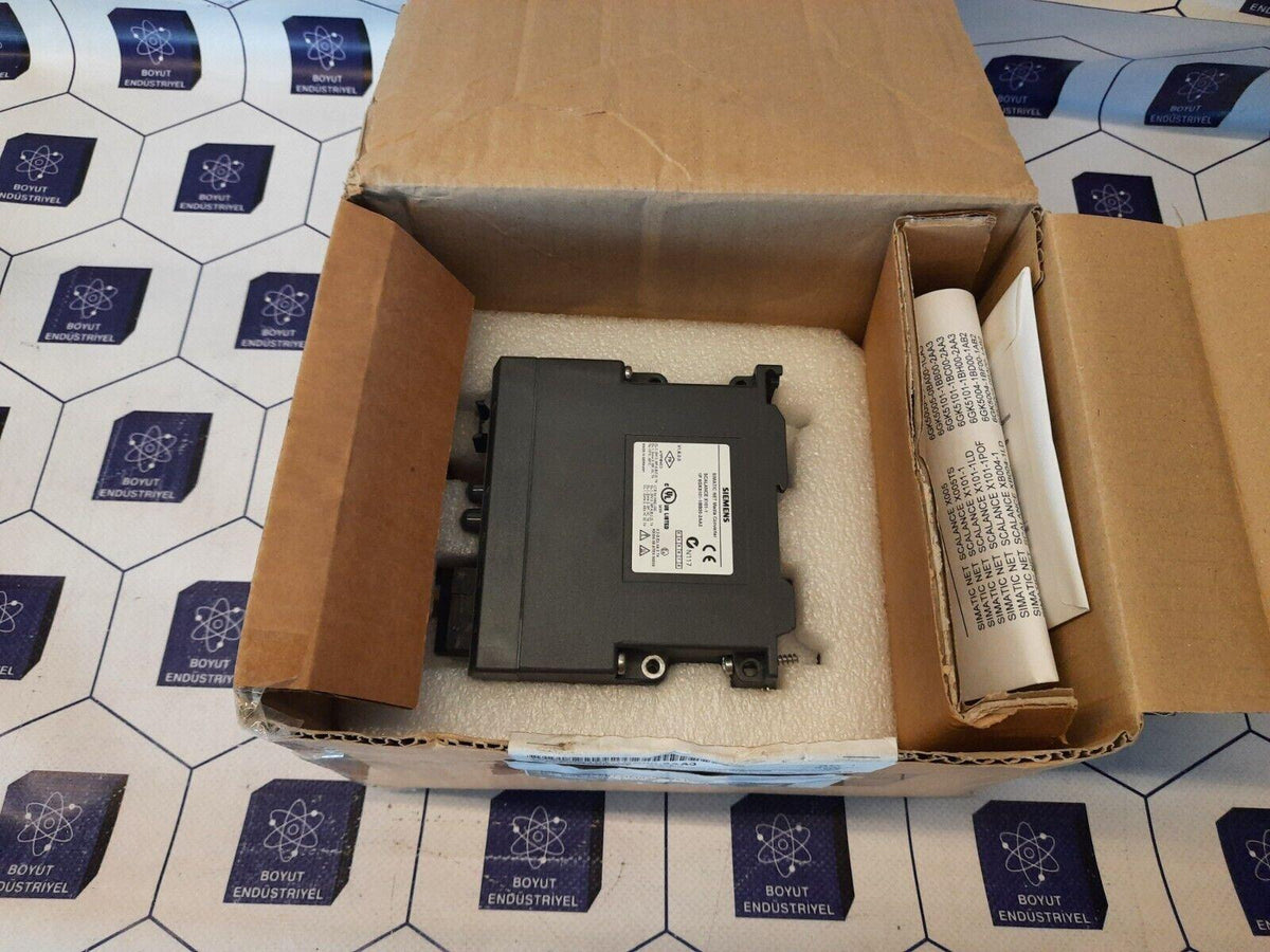 SIEMENS 6GK5101-1BB00-2AA3 SIMATIC NET MEDIA CONVERTER  SCALANCE X101-1