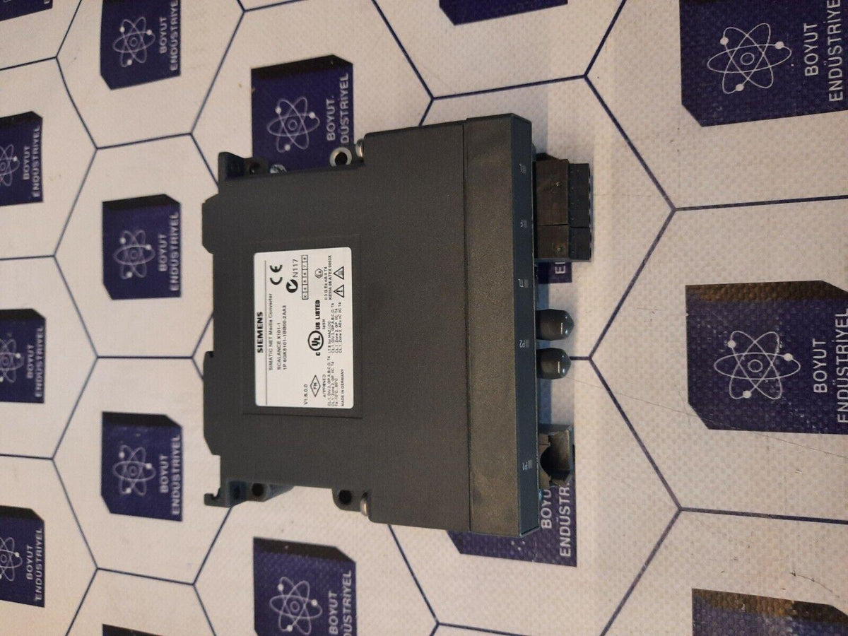 SIEMENS 6GK5101-1BB00-2AA3 SIMATIC NET MEDIA CONVERTER  SCALANCE X101-1