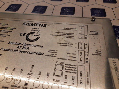 SIEMENS AT25A COMFORT LIFT DOOR CONTROLLER