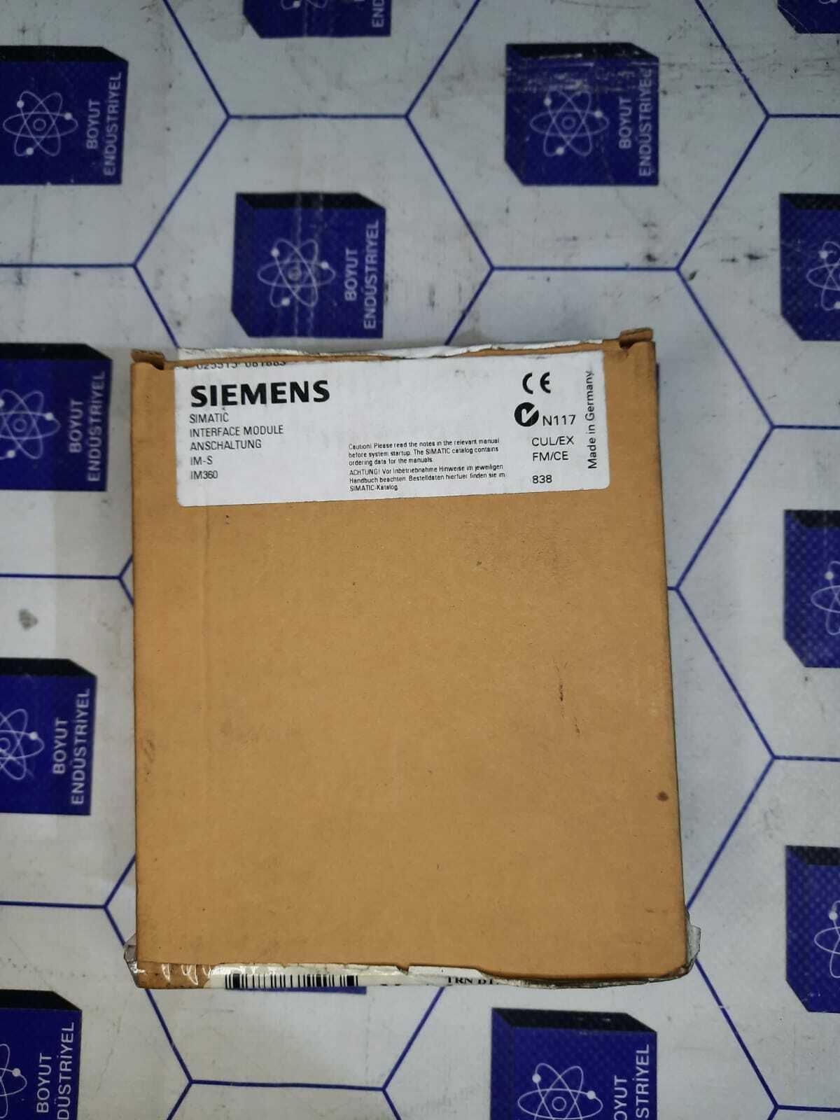 SIEMENS SIMATICS S7-300 IM360 6ES7360-3AA01-0AA0 siemens simatic s7-300 im360 6e