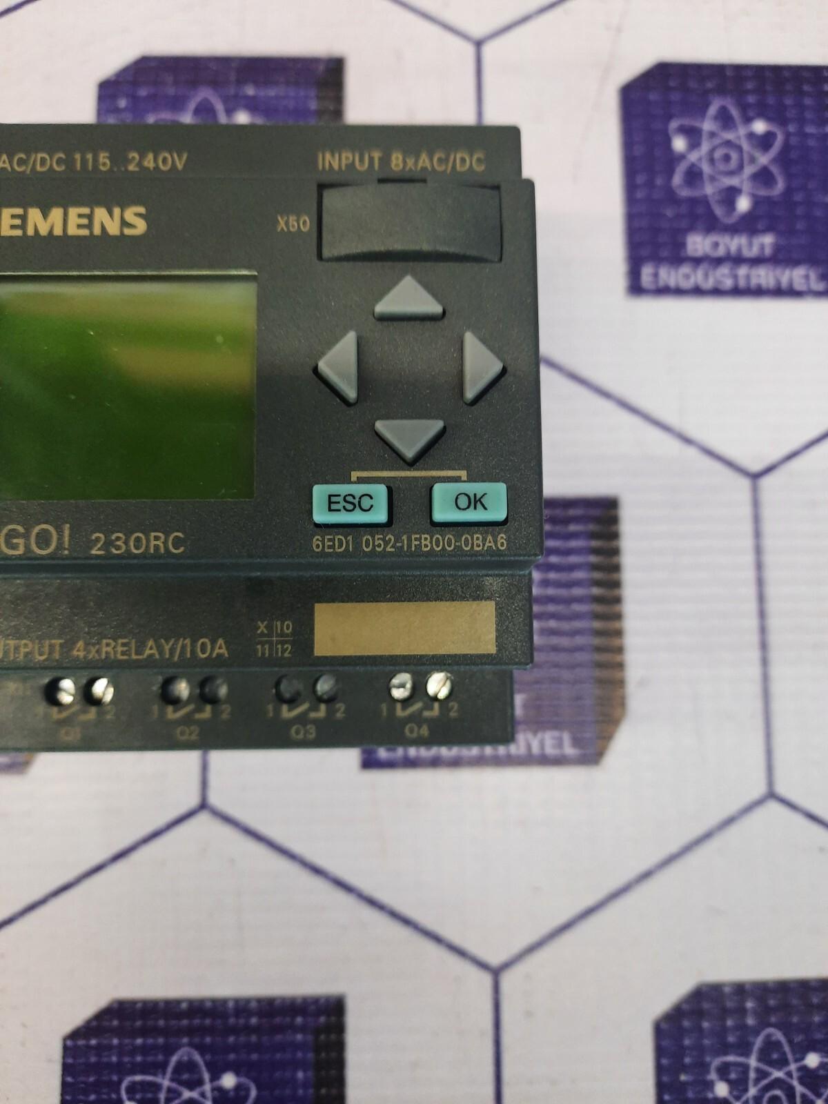 SIEMENS 6ED1052-1FB00-0BA6 LOGIC MODULE