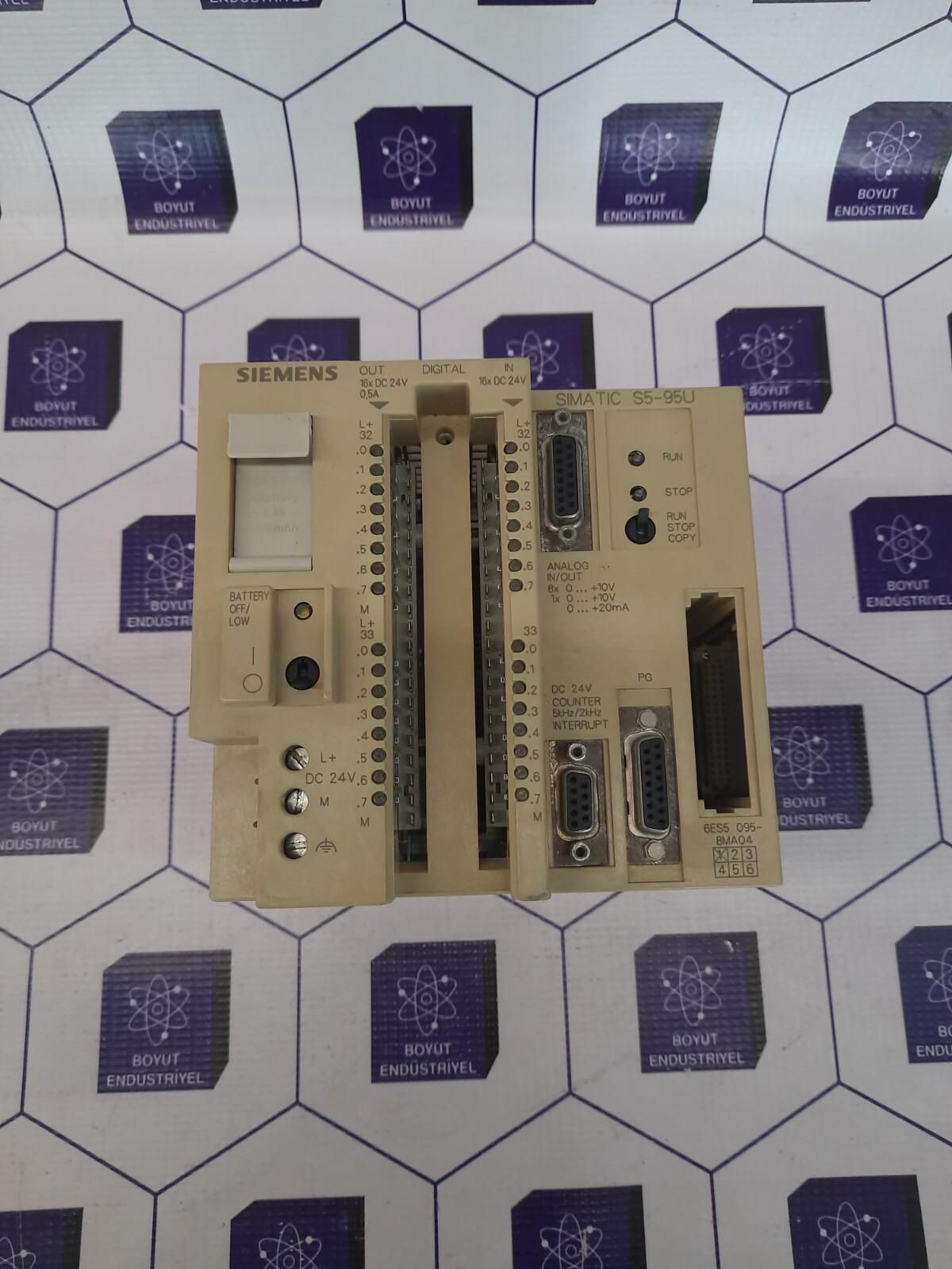 Siemens Simatic 6ES5 095-8MA04 Processor Module