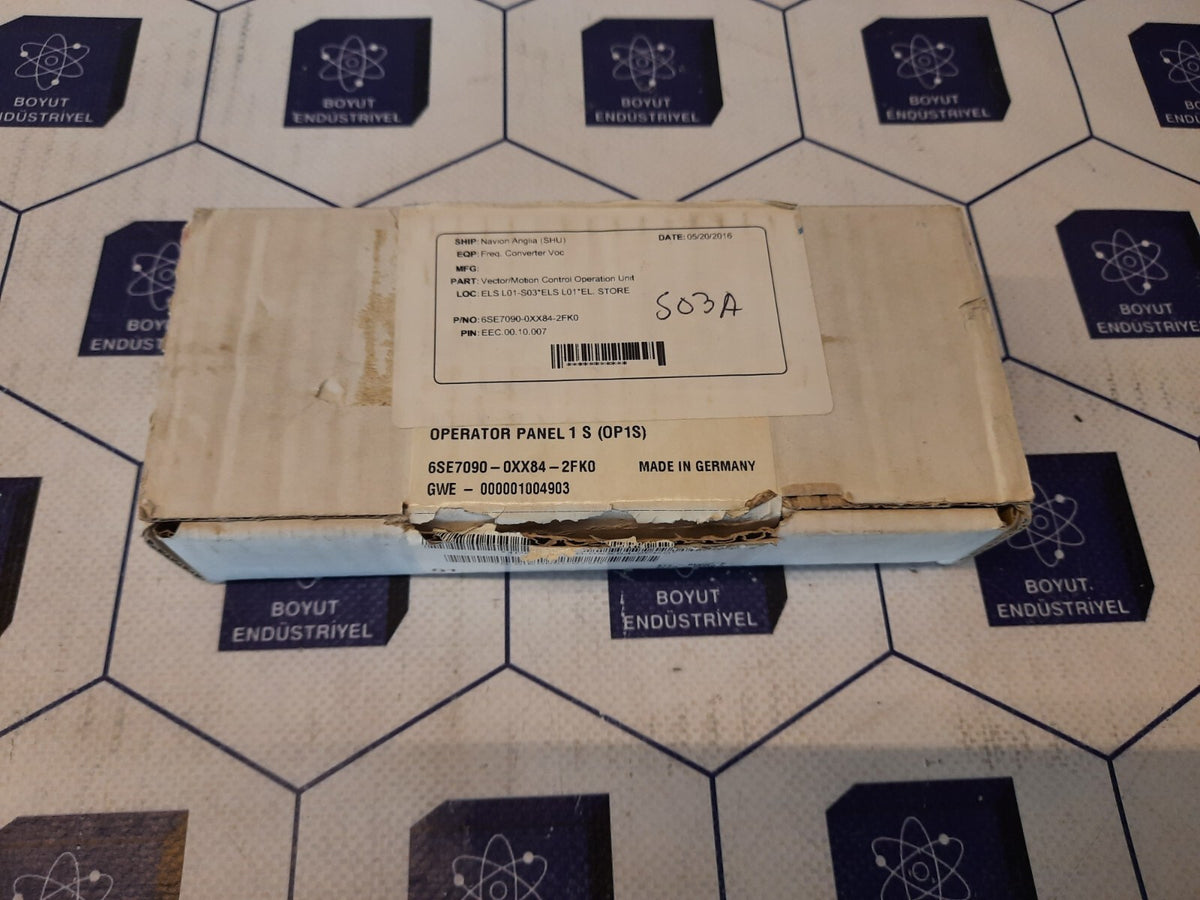 SIEMENS 6SE7090-0XX84-2FK0 OPERATOR PANEL 1S(0P1S)