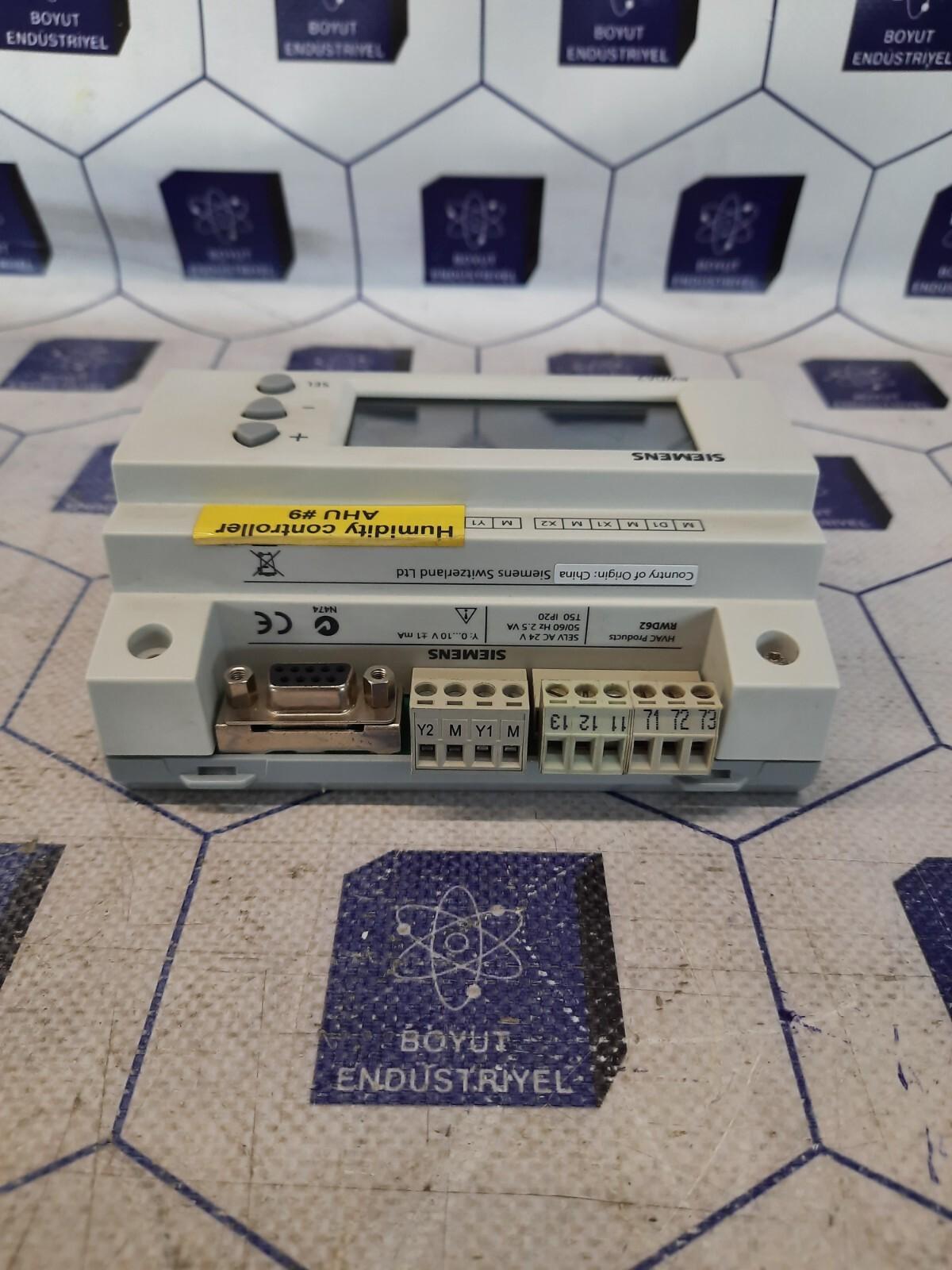 SIEMENS RWD62 Industrial Control System