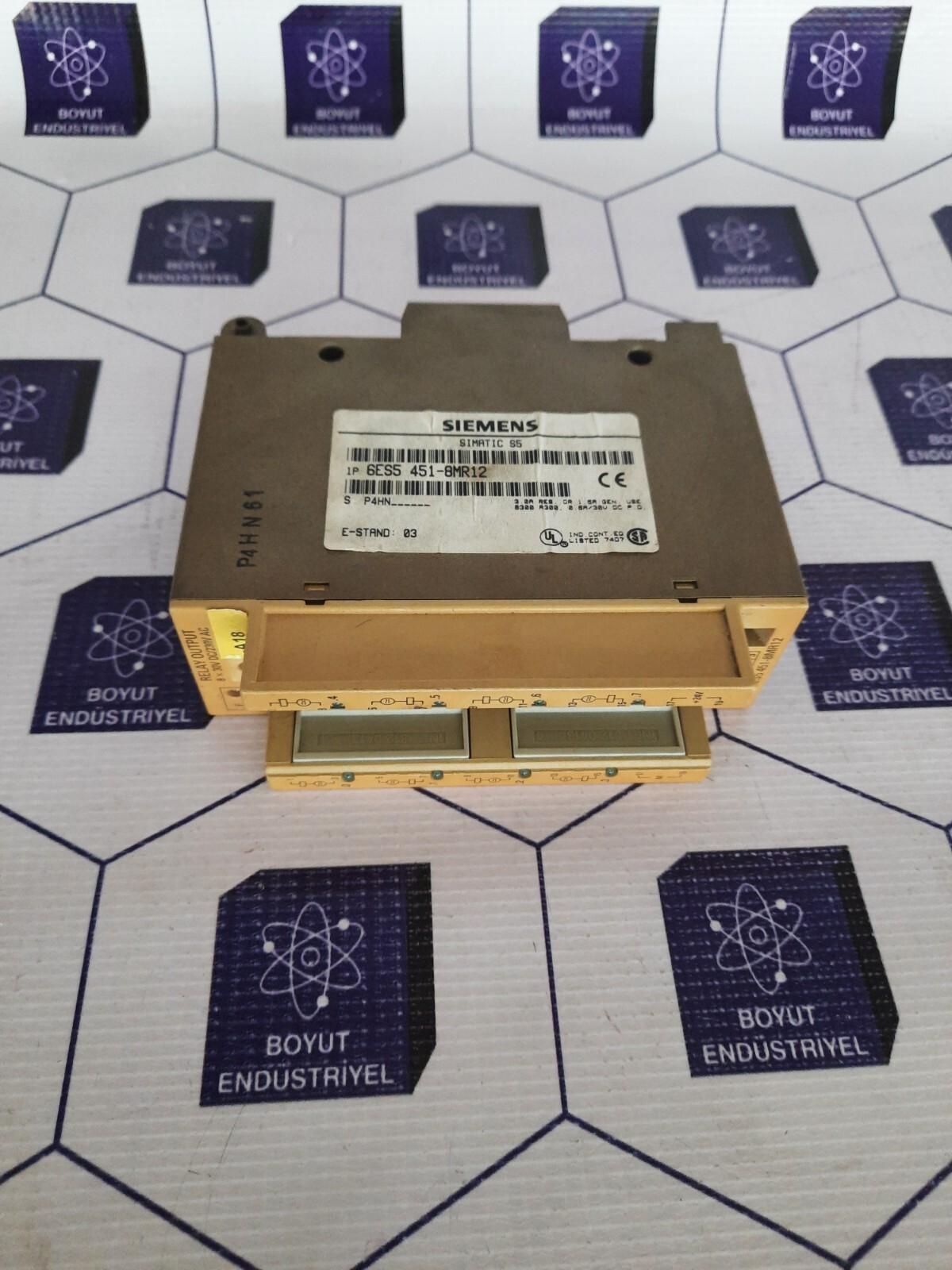 Siemens Simatic S5 6ES5 451-8MR12 6ES5451-8MR12 6ES54518MR12