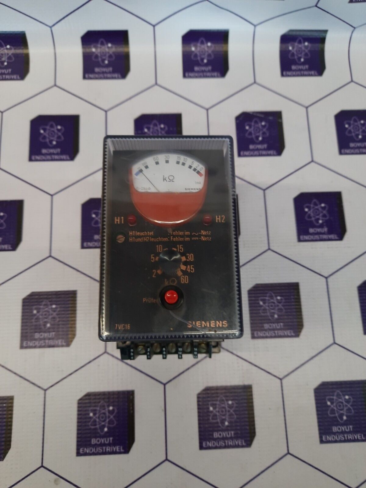 SIEMENS 7VC1602-1AB MONITOR