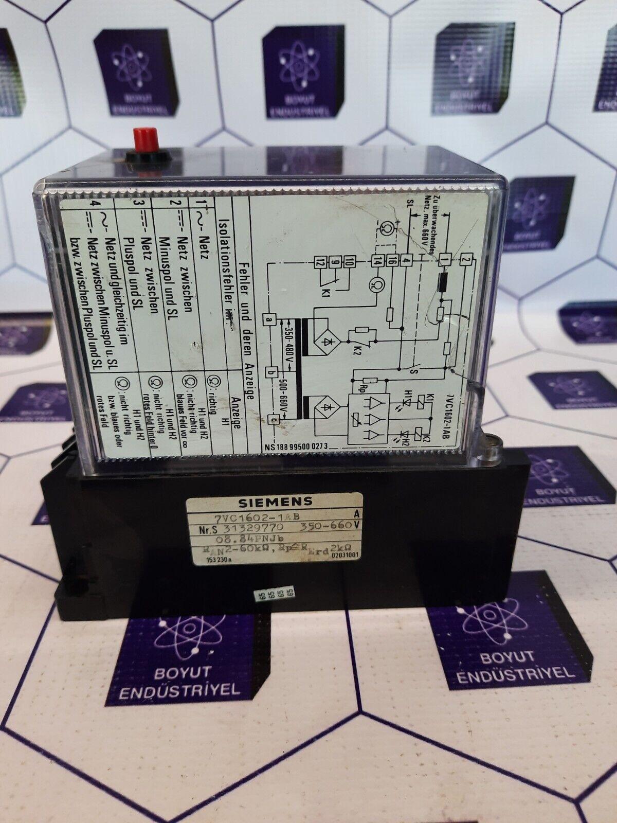 SIEMENS 7VC1602-1AB MONITOR