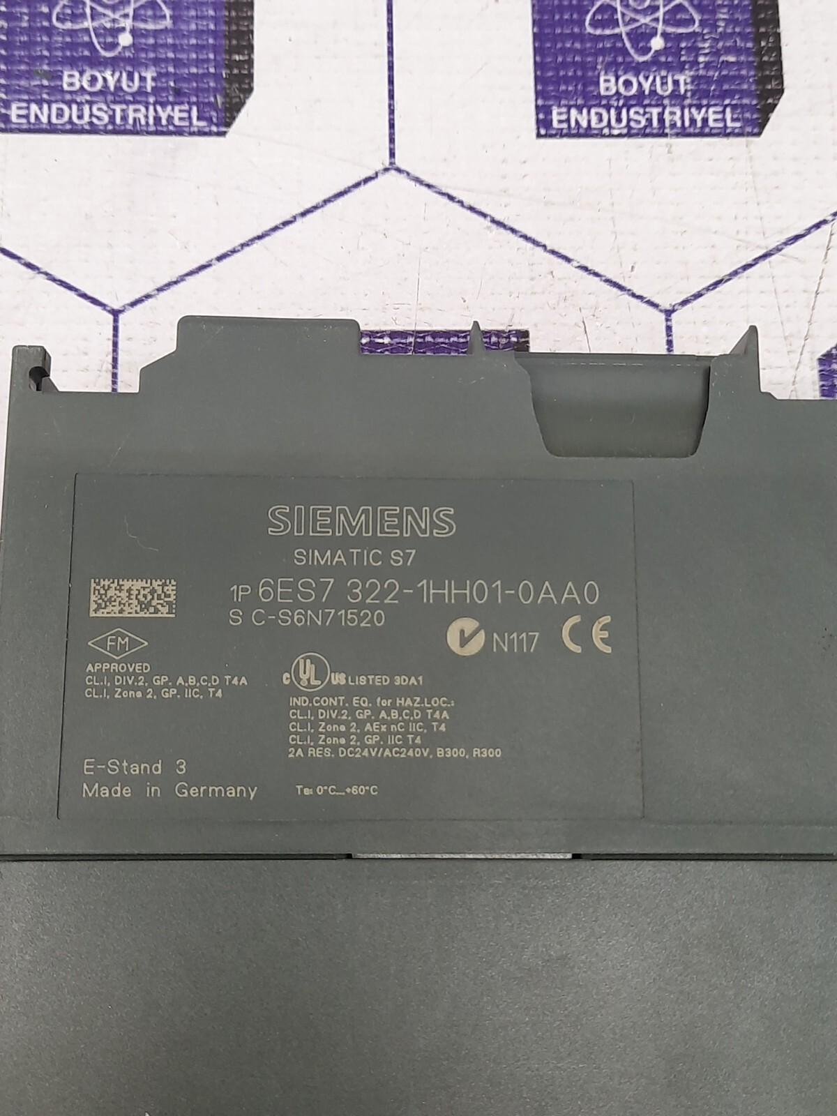 Siemens SIMATIC S7 SM322 6ES7 322-1HH01-0AA0