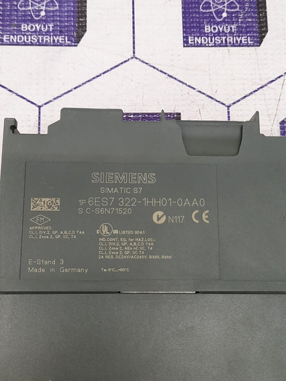 Siemens SIMATIC S7 SM322 6ES7 322-1HH01-0AA0