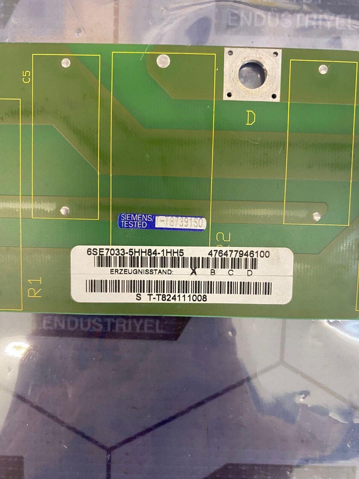 SIEMENS 6SE7033-5HH84-1HH5 CARD