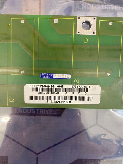 SIEMENS 6SE7033-5HH84-1HH5 CARD