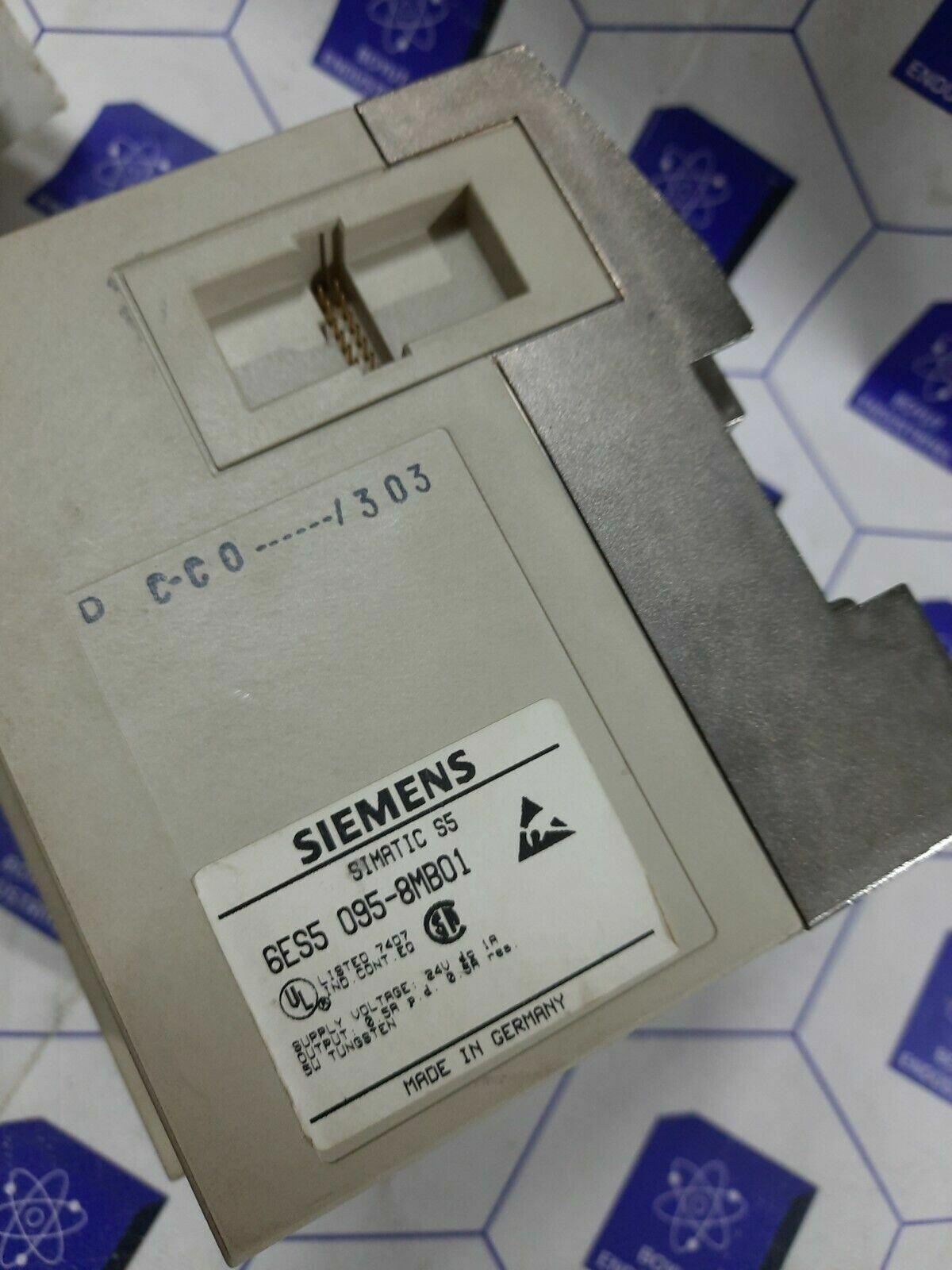 Siemens Simatic 6es5 095-8mb01 6es5095-8mb01 cpu