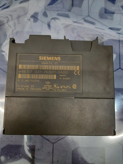 Siemens Simatic S7-300 6ES7331-7KB01-0AB0 Analog Input Module