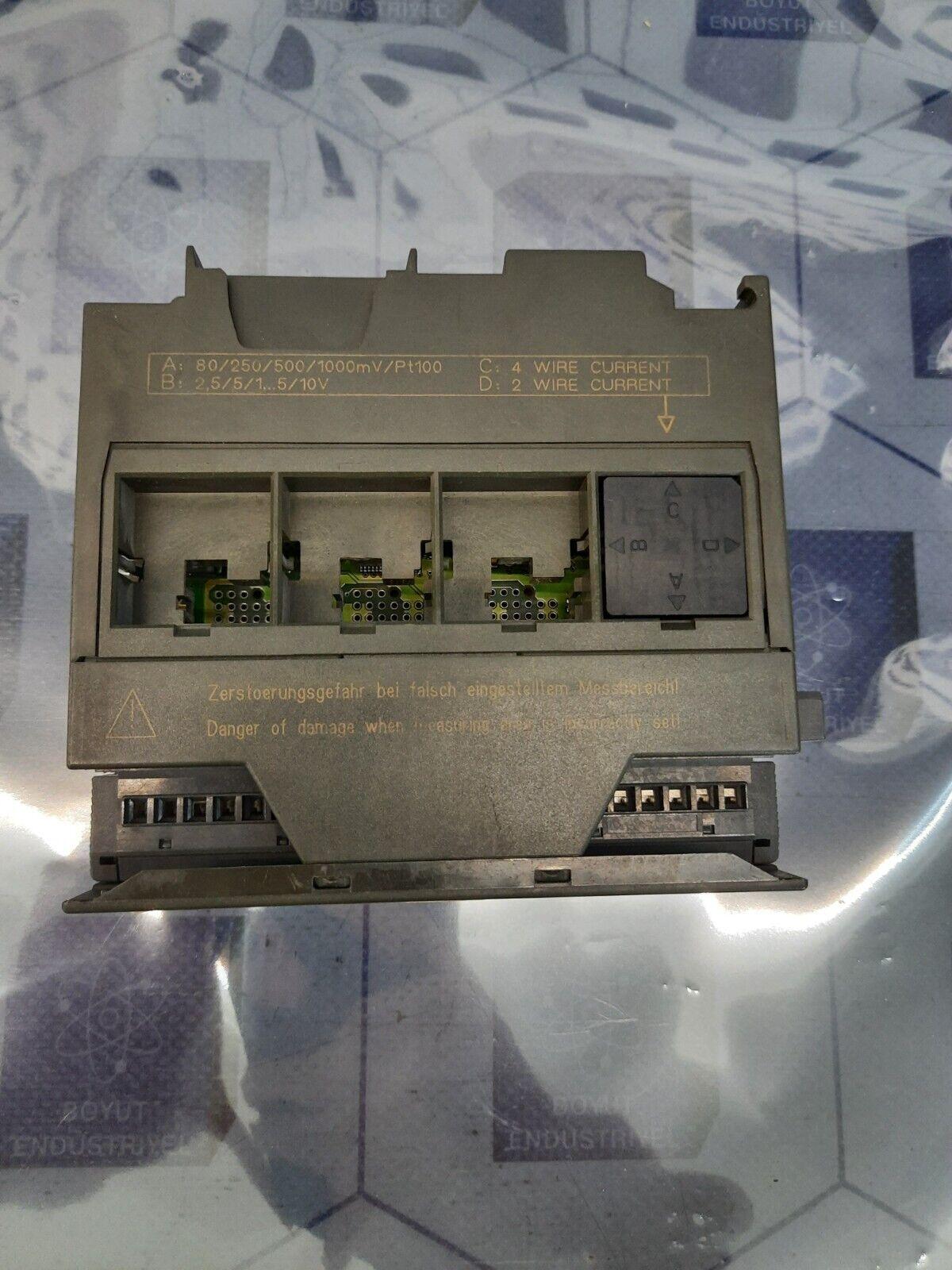 Siemens Simatic S7-300 6ES7331-7KB01-0AB0 Analog Input Module