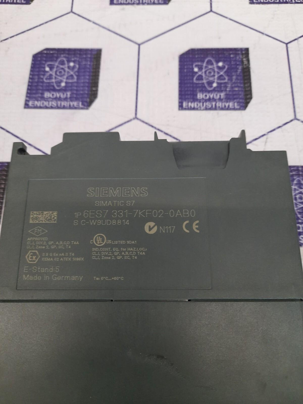 Siemens Simatic S7 SM331 6ES7 331-7KF02-0AB0 ANALOG INPUT