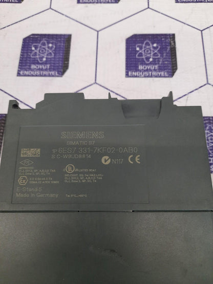 Siemens Simatic S7 SM331 6ES7 331-7KF02-0AB0 ANALOG INPUT