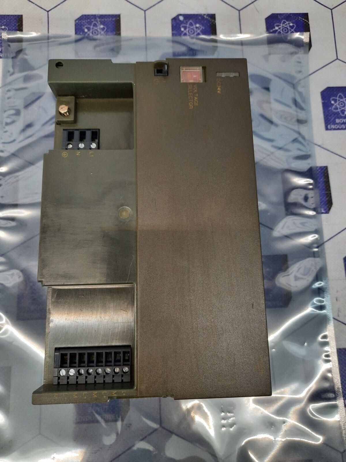 SIEMENS SIMATIC S7 1P6ES7 307-1KA00-0AA0 POWER SUPPLY