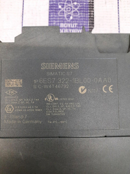 Siemens 6ES7 322-1BL00-0AA0 Digital Output Module