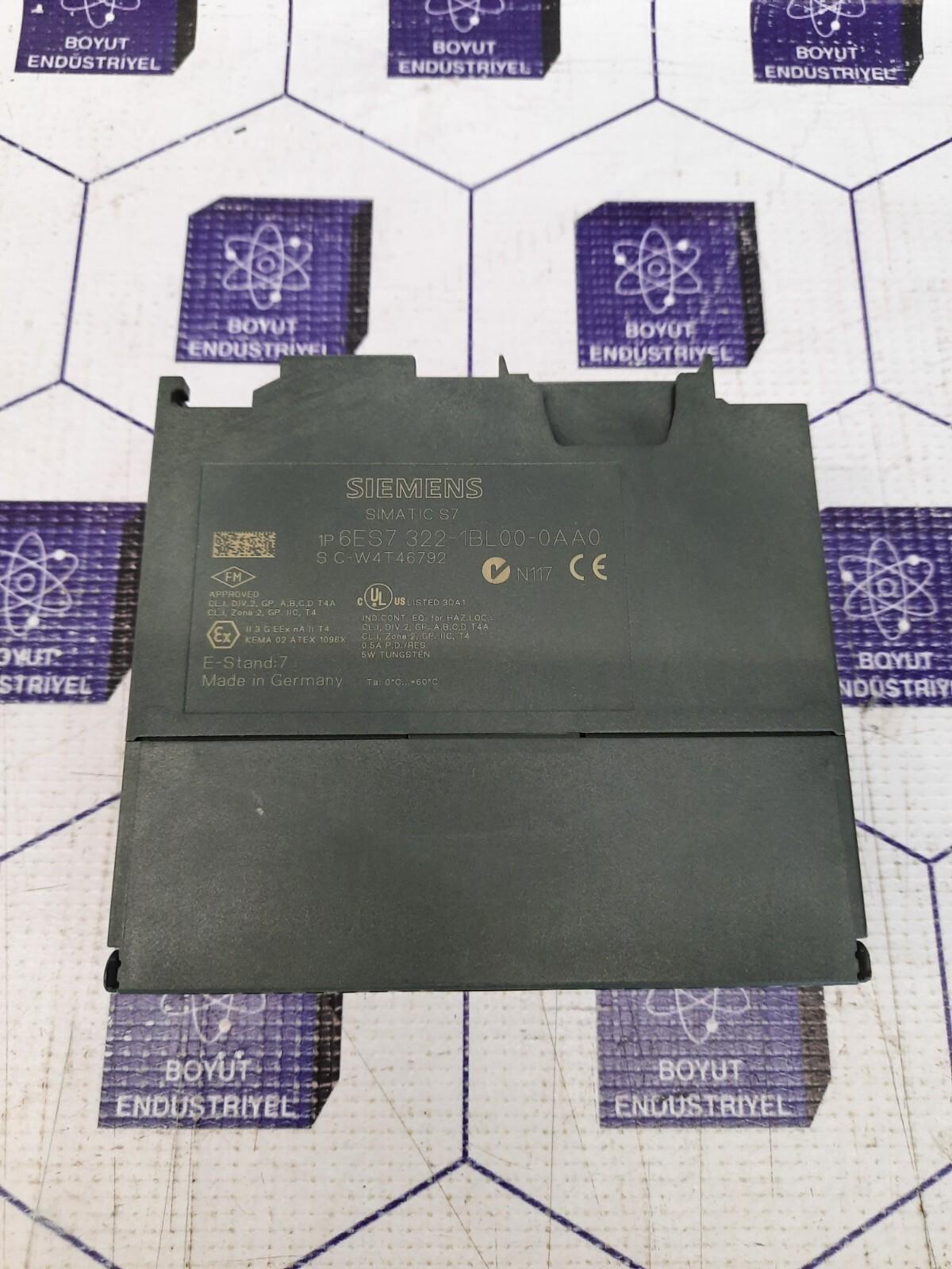 Siemens 6ES7 322-1BL00-0AA0 Digital Output Module