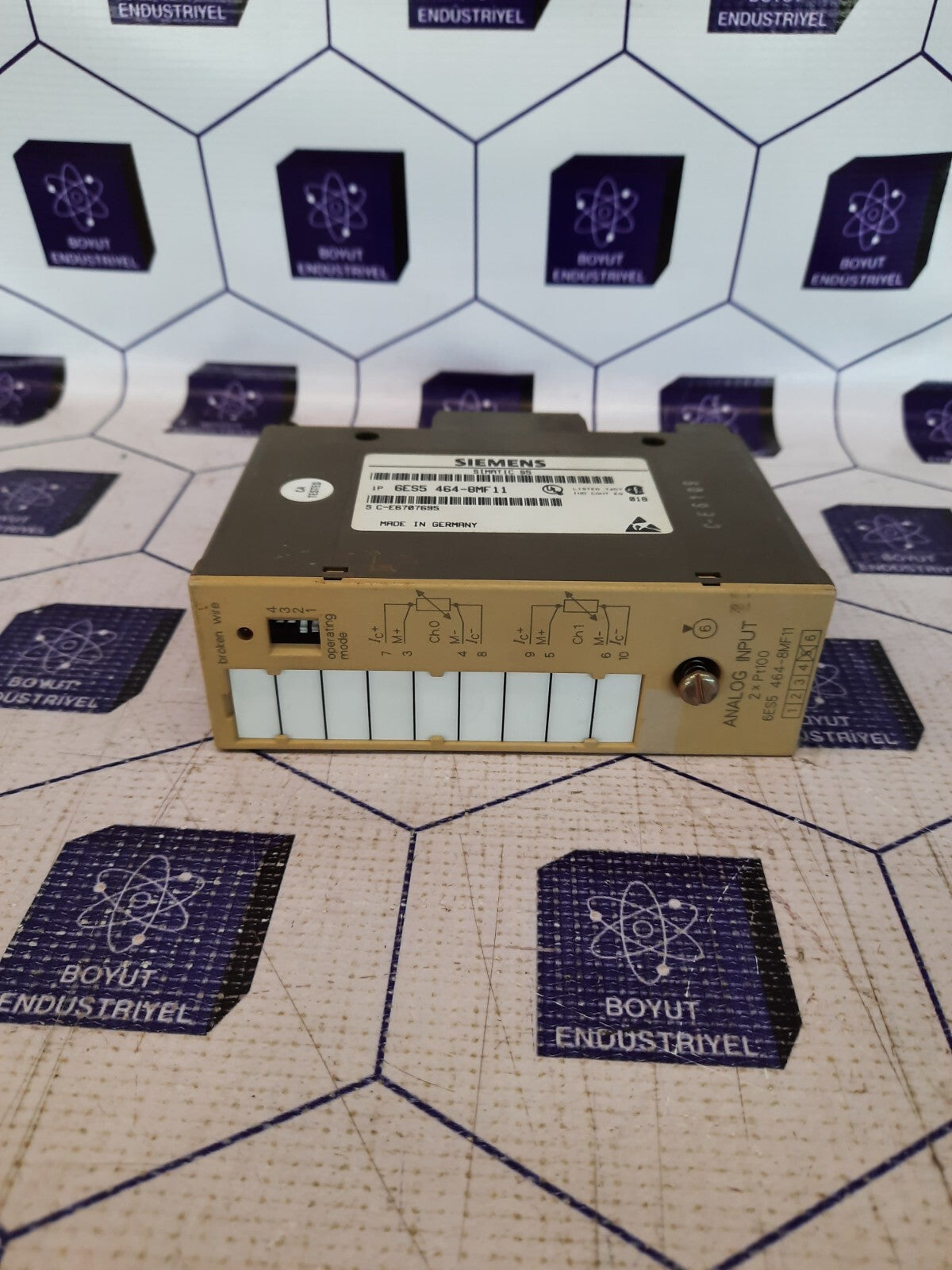 Siemens 6ES5 464-8MF11 6es5 464-8mf11 Analog Input Module