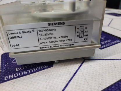 SIEMENS QBM65-3 LANDIS STAEFA