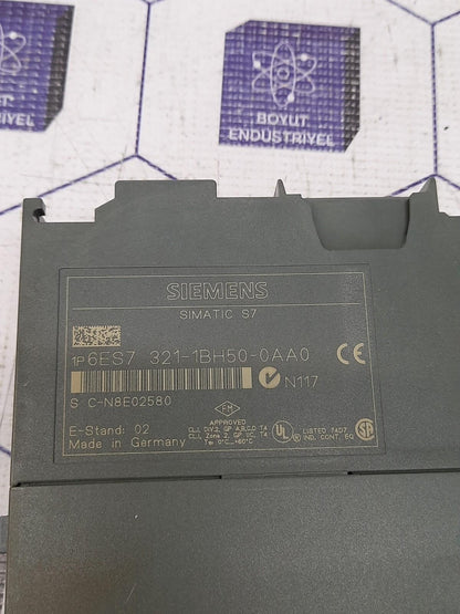 Siemens Simatic S7 Digital Input 6ES7 321-1BH50-0AA0 6ES7321-1BH50-0AA0